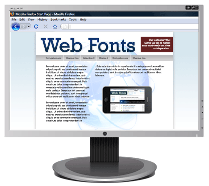 CSS: icone generate con i web font