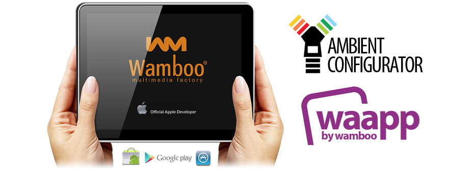 Wamboo Ambient Configurator: app e web app per sistemi espositivi